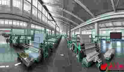 山东邹平 魏桥特宽幅印染公司以“智能+制造”引领绿色纺织新篇章，赋能服装辅料产业升级